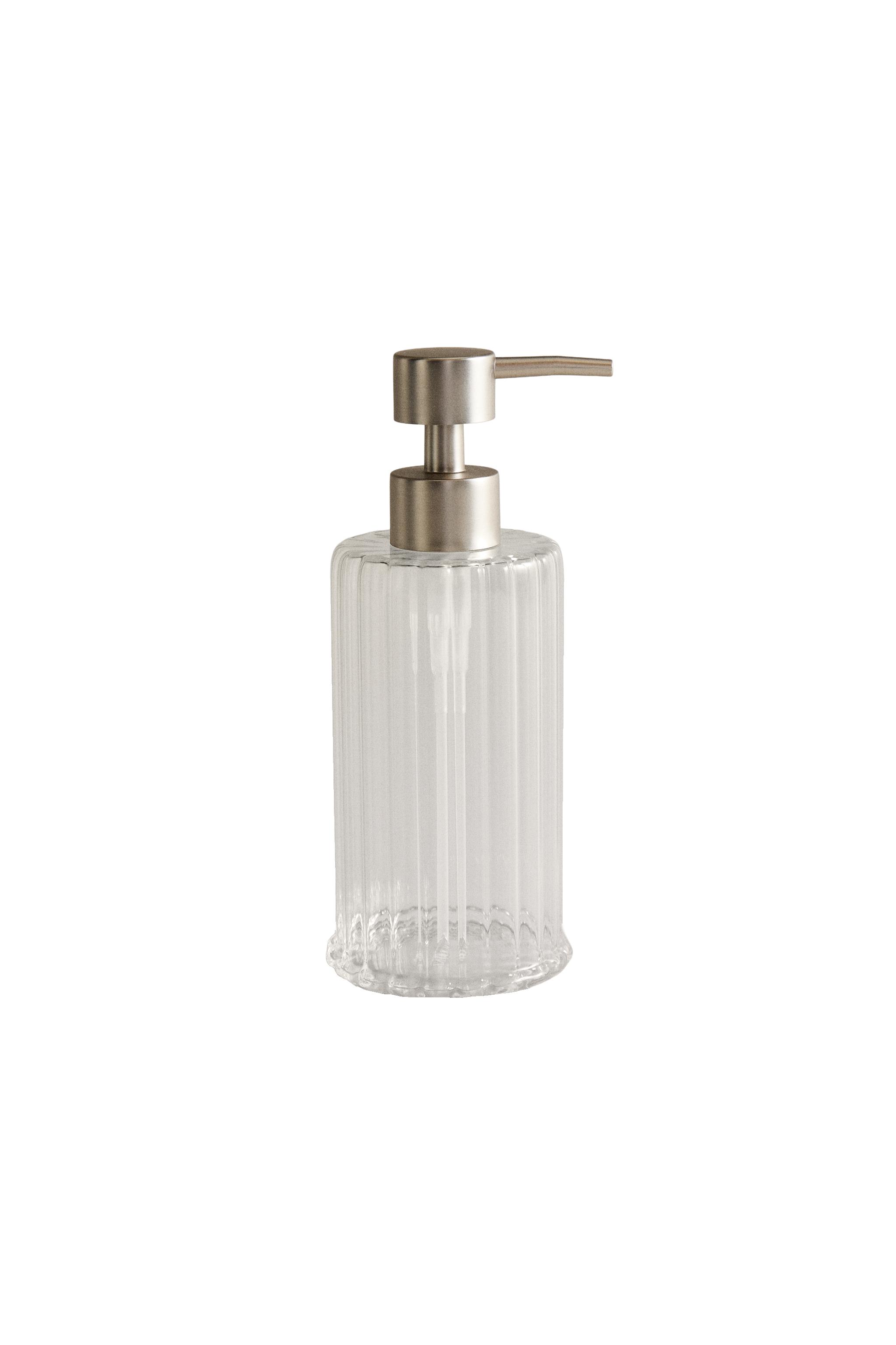 BOROSILICATE GLASS SOAP DISPENSER